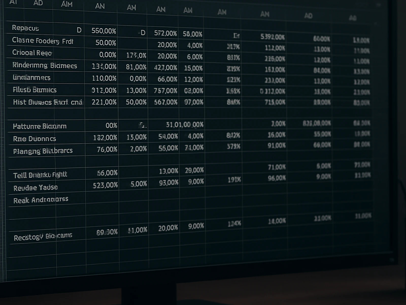 Financial Document Translation detail